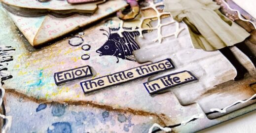 Stempel "Enjoy the little things"