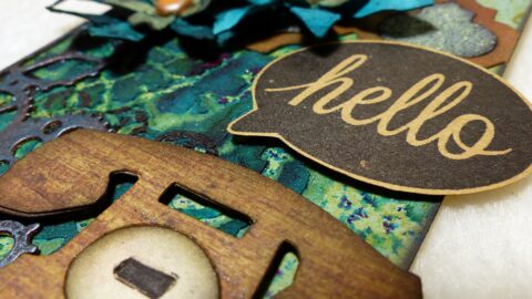 TAG mit Tim Holtz Elementen